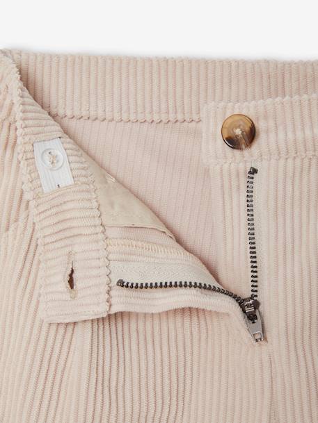 Corduroy Shorts for Girls hazel+sand beige 