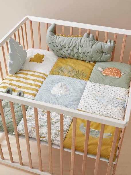 Padded Play Mat for Floor/Playpen, Trek multicoloured 