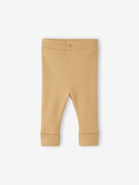 Progressive leggings for Babies, BASICS beige+cappuccino+golden yellow+navy blue+rose 