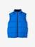 Hooded Jacket with Detachable Sleeves, Polar Fleece Lining, for Boys electric blue 