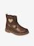 Leather Boots for Girls, Designed for Autonomy bronze+rose 