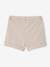 Corduroy Shorts for Girls hazel+sand beige 