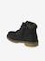 Furry Boots with Laces & Zips for Children black 