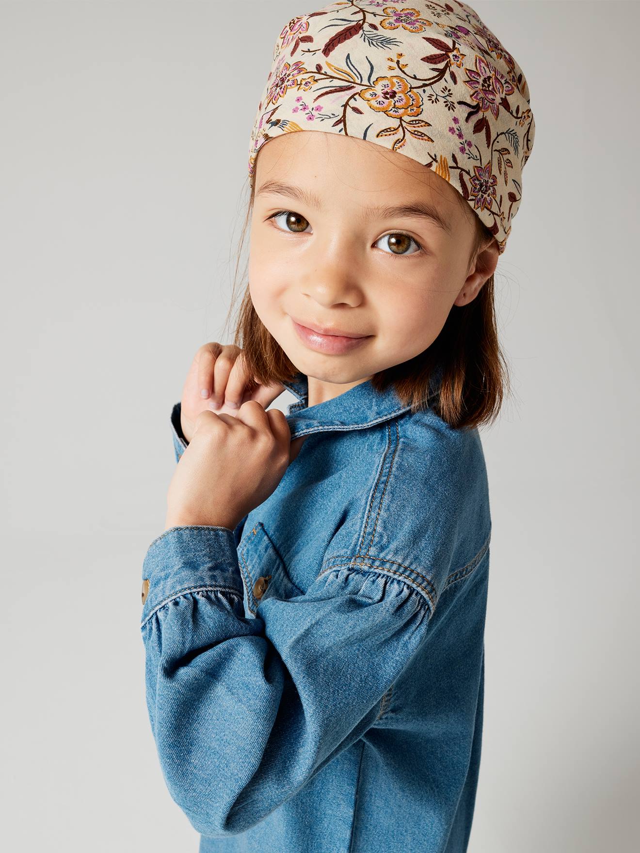 Denim shirt best sale dress kids