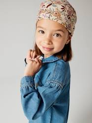 Girls-Floral Scarf for Girls