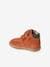 Leather Ankle Boots with Laces & Zips for Babies rust 