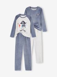 Pack of 2 Velour Pyjamas for Boys, Pirates