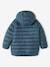 Reversible Hooded Jacket, Padded & in Sherpa, for Boys fir green 