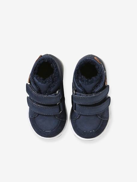 Hook-and-Loop High-Top Trainers for Babies blue 