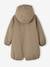 Hooded Parka with Faux Fur Lining for Girls khaki 