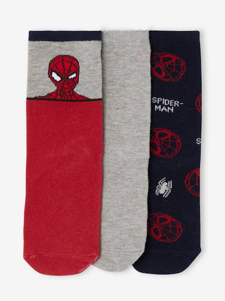 Pack of 3 Pairs of Marvel® Spider-Man Socks red 