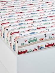 Bedding & Decor-Child's Bedding-Fitted Sheets-Children's Fitted Sheet, Auto City Theme