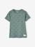 Pack of 3 Short Sleeve Bear Tops in Rib Knit, for Boys emerald green 