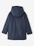 Raincoat with Hood & Sherpa Lining for Boys night blue 