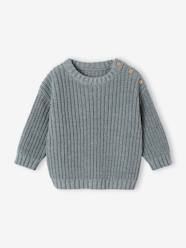 Baby-Jumpers, Cardigans & Sweaters-Rib Knit Jumper for Babies