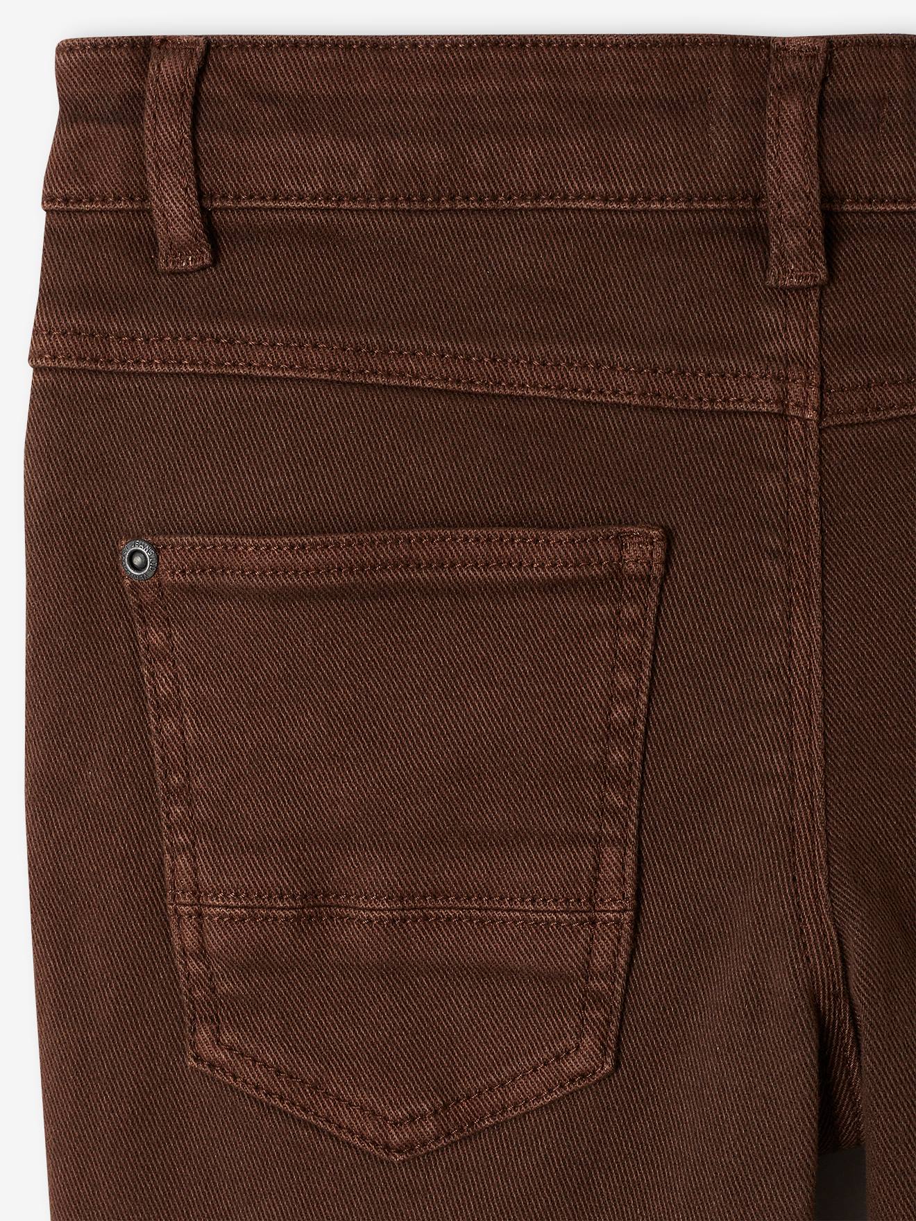 WIDE Hip, MorphologiK Slim Leg Coloured Trousers, for Boys