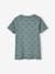 Pack of 3 Short Sleeve Bear Tops in Rib Knit, for Boys emerald green 