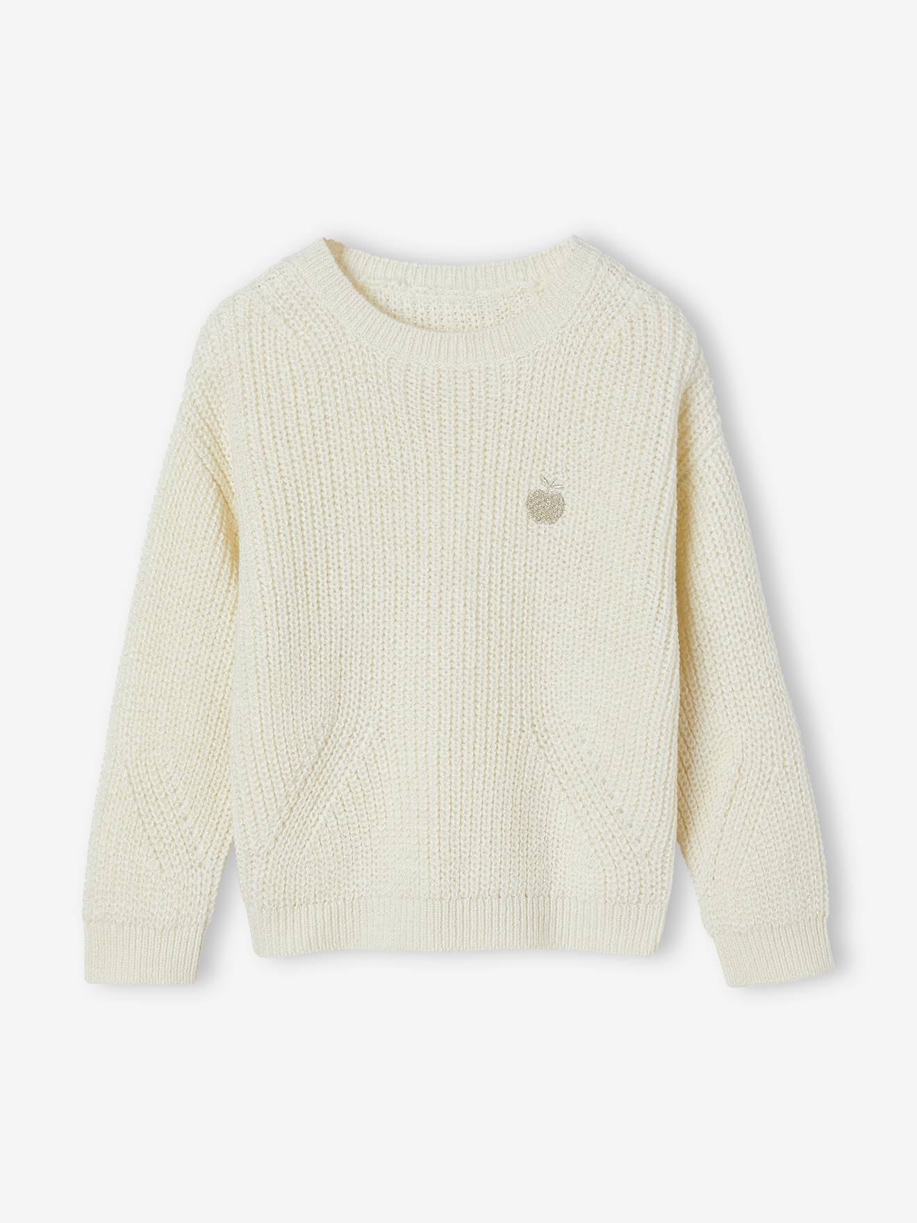 Girls cream outlet jumper