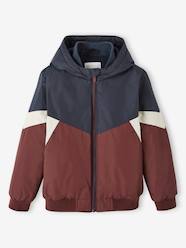 -Colourblock Windcheater Jacket for Boys