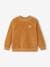 Sherpa Sweatshirt with Fancy Trims for Girls caramel 