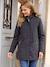 3-in-1 Adaptable Maternity & Post-Maternity Parka anthracite+Dark Blue 