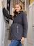 3-in-1 Adaptable Maternity & Post-Maternity Parka anthracite+Dark Blue 