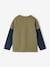 Double-Sleeve Top for Boys black+crystal blue+olive 