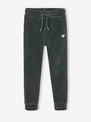 Girls-Sportswear-Corduroy Joggers for Girls