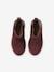 Leather Boots for Girls, Designed for Autonomy bordeaux red 