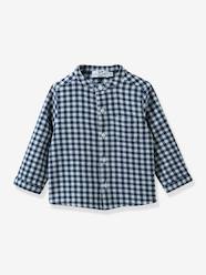 Baby-Blouses & Shirts-Gingham Shirt for Babies, by CYRILLUS