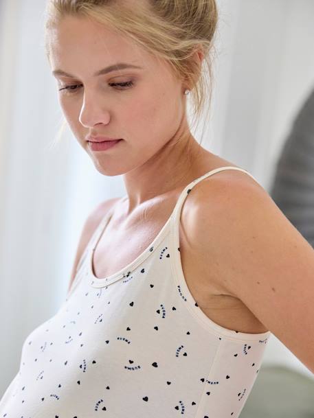 MOTHERA Postpartum Pajamas Maternity Loungewear Set Nursing Pajamas for  Easy Breastfeeding, Adjustable Drawstring : : Clothing, Shoes 