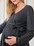 Short Glittery Dress, Maternity & Nursing Special black 