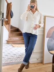 Seamless Straight Leg Jeans for Maternity