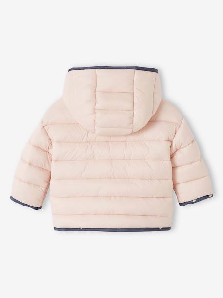 Reversible Padded Jacket for Babies slate blue 