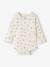 Floral Progressive Bodysuit with Peter Pan Collar for Babies ecru 