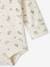 Floral Progressive Bodysuit with Peter Pan Collar for Babies ecru 