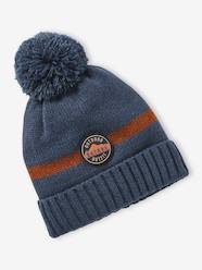 Boys-Accessories-Winter Hats, Scarves & Gloves-Nature Badge Beanie for Boys