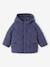 3-in-1 Quilted Coat for Babies aqua green+rose+slate blue 