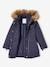 3-in-1 Parka with Hood for Girls GREEN DARK SOLID+navy blue+PURPLE MEDIUM SOLID 