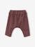 Corduroy Trousers for Babies aubergine 