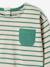 Striped Long Sleeve Top, for Babies striped blue+striped green 