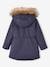 3-in-1 Parka with Hood for Girls GREEN DARK SOLID+navy blue+PURPLE MEDIUM SOLID 