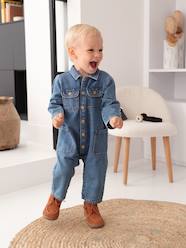 Baby-Dungarees & All-in-ones-Denim Jumpsuit for Babies