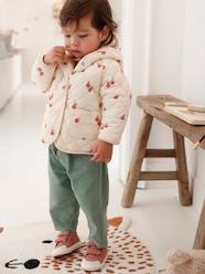 Baby-Padded Jacket with Hood, for Babies