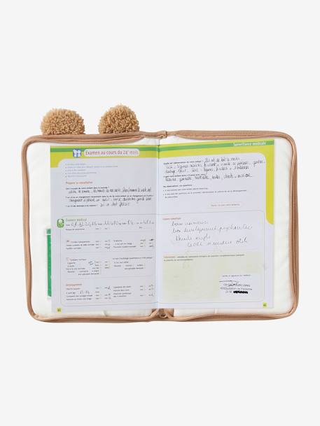 Medical Records Cover in Sherpa, Teddy Bear beige 