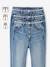 MEDIUM Hip Morphologik Mom Fit Jeans for Girls denim blue+double stone+stone 