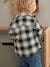 Chequered Flannel Shirt for Babies chequered green+navy blue 