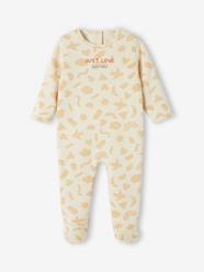 -Fleece Sleepsuit in Organic Cotton for Babies