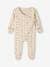 Jumpsuit in Pointelle Knit with Matching Beanie for Babies pearly grey 