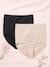 Pack of 2 High Waist Briefs for Maternity beige+Black 